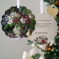 Oud Hollandse Meester Stijl Kerstmis Bloemen