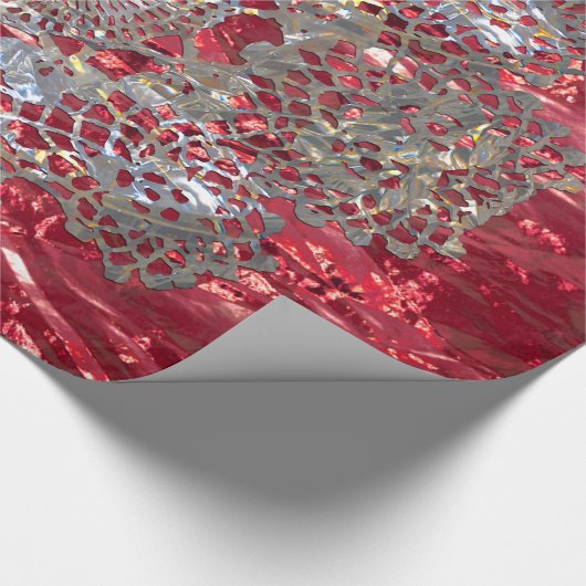 Oud Hollywood Chic Elegant Holiday Wrapping Paper Cadeaupapier (Hoek)