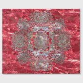 Oud Hollywood Chic Elegant Holiday Wrapping Paper Cadeaupapier (Vlak)