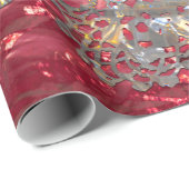 Oud Hollywood Chic Elegant Holiday Wrapping Paper Cadeaupapier (Rol Hoek)