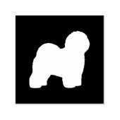Oud Hondenras Silhouette Sheepdog Zelfinktende Stempel (Design)