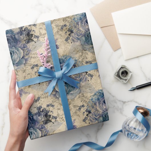 Oud honingbijpatroon  cadeaupapier (Geschenken)