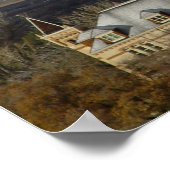 Oud hoofd 's ochtends poster (Hoek)