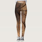 Oud hout leggings (Voorkant)