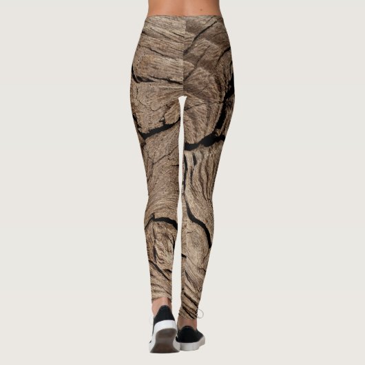 Oud hout, leggings (Achterkant)