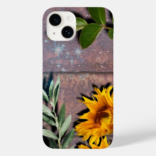 Oud hout met plantenleven Case-Mate iPhone case (Achterkant)
