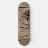 Oud hout, persoonlijk skateboard (Voorkant)