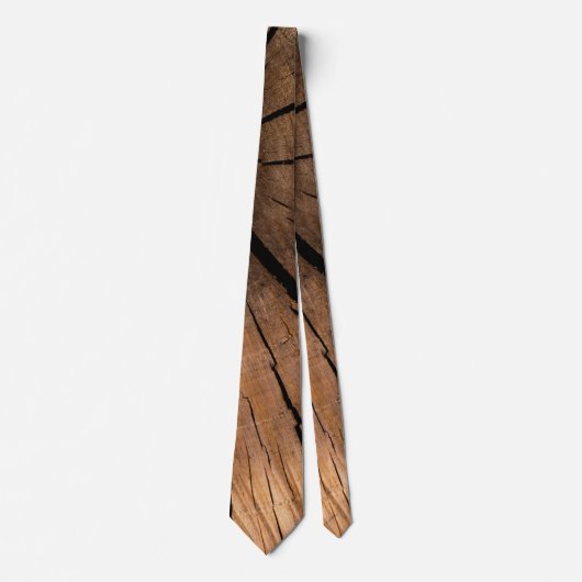 oud hout stropdas (Voorkant)