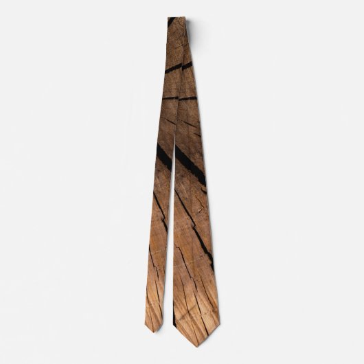 oud hout stropdas (Achterkant)