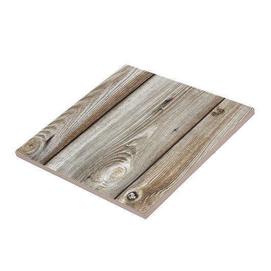 oud hout tegeltje (Zijkant)