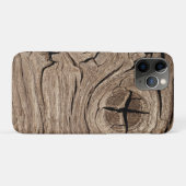 oud hout, vintage Case-Mate iPhone case (Achterkant (horizontaal))