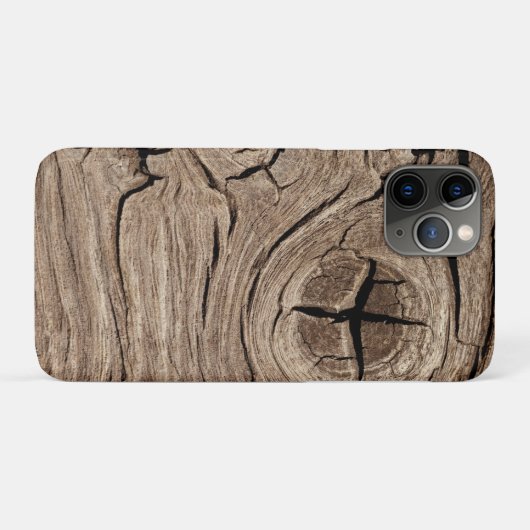 oud hout, vintage Case-Mate iPhone case (Achterkant (horizontaal))
