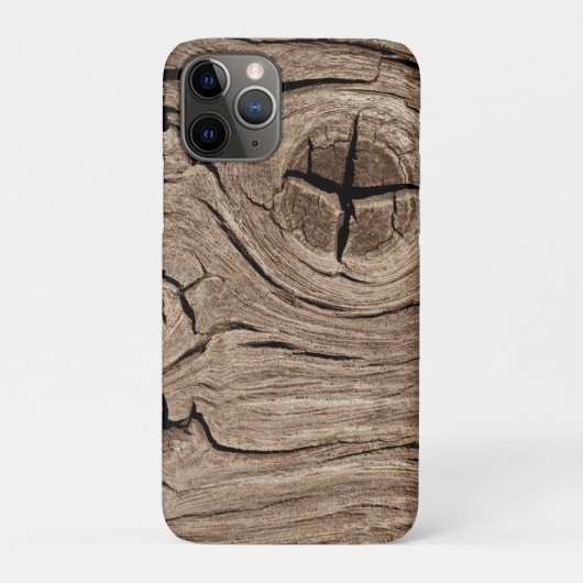 oud hout, vintage Case-Mate iPhone case (Achterkant)