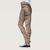 oud hout, vintage leggings (Links)