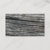 Oud hout visitekaartje (Achterkant)