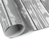 Oud hout zwart en wit cadeaupapier (Rol Hoek)