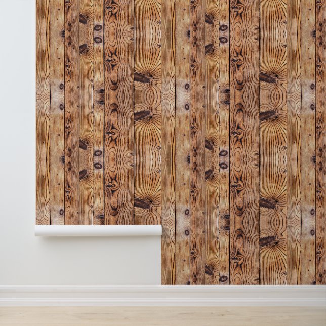  oud houten ontwerp - rustiek hout behang (Applicatie)