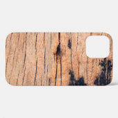 Oud houten plaat, patroon van de kopieerruimte van Case-Mate iPhone case (Achterkant (horizontaal))