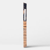 Oud houten plaat, patroon van de kopieerruimte van Case-Mate iPhone case (Achterkant / Links)