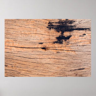 Oud houten plaat, patroon van de kopieerruimte van poster