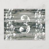  oud houten tafelnummer (Achterkant)