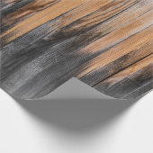 Oud Houten Textuur Cadeaupapier (Hoek)
