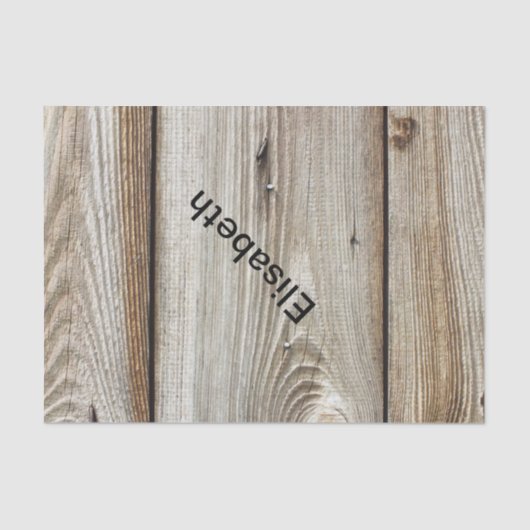 oud houttissuepapier tissuepapier (Voorkant)