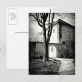 Oud huis en tuin in Montmarte Briefkaart (Voorkant / Achterkant)