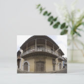 Oud huis in Cartagena Briefkaart (Staand voorkant)
