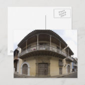 Oud huis in Cartagena Briefkaart (Voorkant / Achterkant)