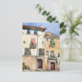 Oud huis in Segovia, Spanje | Cass Gilbert Briefkaart (Staand voorkant)