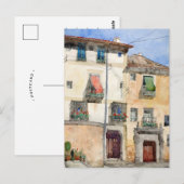 Oud huis in Segovia, Spanje | Cass Gilbert Briefkaart (Voorkant / Achterkant)