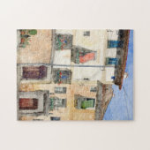 Oud huis in Segovia, Spanje | Cass Gilbert Legpuzzel (Horizontaal)