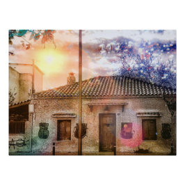 Oud huis perfect poster