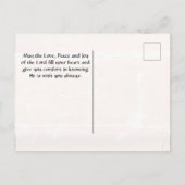 Oud Iers Blessing, vuurtoren aan de kust van Ierla Briefkaart (Achterkant)