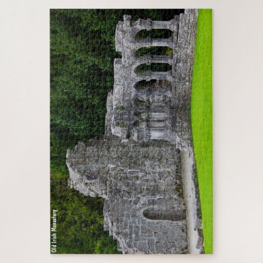 Oud Iers klooster Legpuzzel (Verticaal)