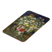 Oud impressionistisch bloemboeket Van Gogh Magneet (Linkerzijde)