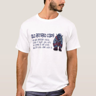 Oud in ruste Cops ORC Slogan T Shirt
