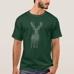 Oud-Inkt Hertontwerp T-shirt