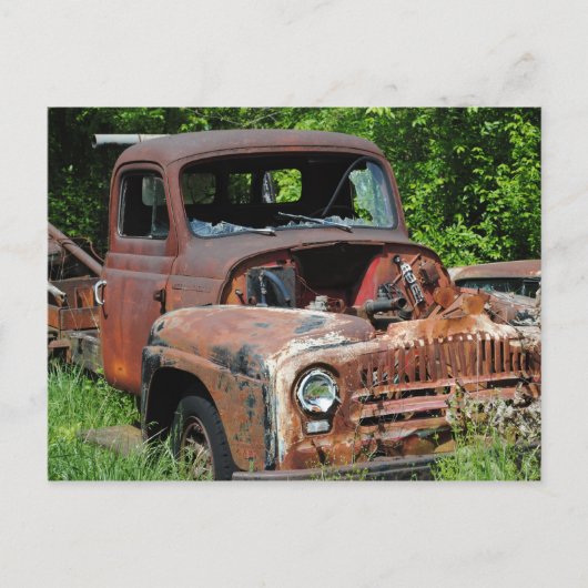 Oud internationaal ophalen briefkaart (Voorkant)