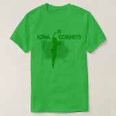 Oud-Iowa Cornets WBA 1978 T-shirt (Design voorkant)