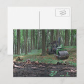 Oud Iron III - Dampfwalze Briefkaart (Voorkant / Achterkant)