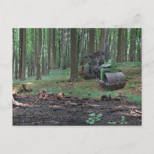 Oud Iron III - Dampfwalze Briefkaart
