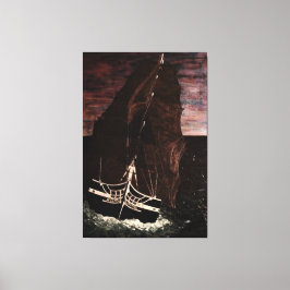 Oud Ironside USS-verdrag Canvas Afdruk