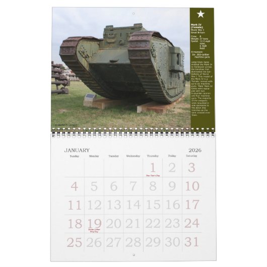 Oud Ironsides 2012 Kalender (Jan 2026)