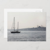Oud Istanbul zeilen Briefkaart (Voorkant / Achterkant)