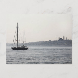 Oud Istanbul zeilen Briefkaart