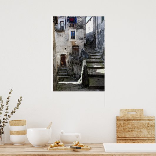 oud - italië poster (Keuken)