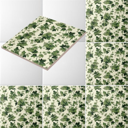 Oud Ivy patroon Tegeltje