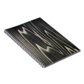 Oud Japans houtnerfpatroon Notitieboek (Rechterzijde)